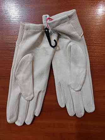 Рукавички жіночі сенсорні one size молочний Київ
