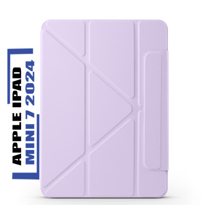 Чехол для планшета BeCover Ultra Slim Origami Magnetic Apple iPad Mini 7 2024 Purple (712951) Винница - изображение 1