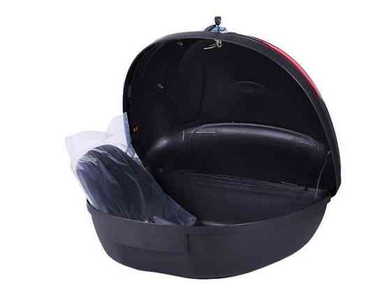 Кофр (багажник) для мотоцикла задний YM-0818 (V-51L) 59.5×44×32 черный Мукачево