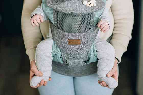 Сумка-кенгуру FreeON Easy Move 3 в 1, mint-grey Київ