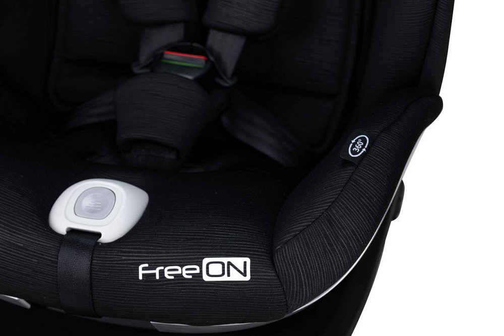 Автокрісло дитяче FreeON Opal i-size (40-150 см) з кріпленням Isofix Чорний Київ - фото 16