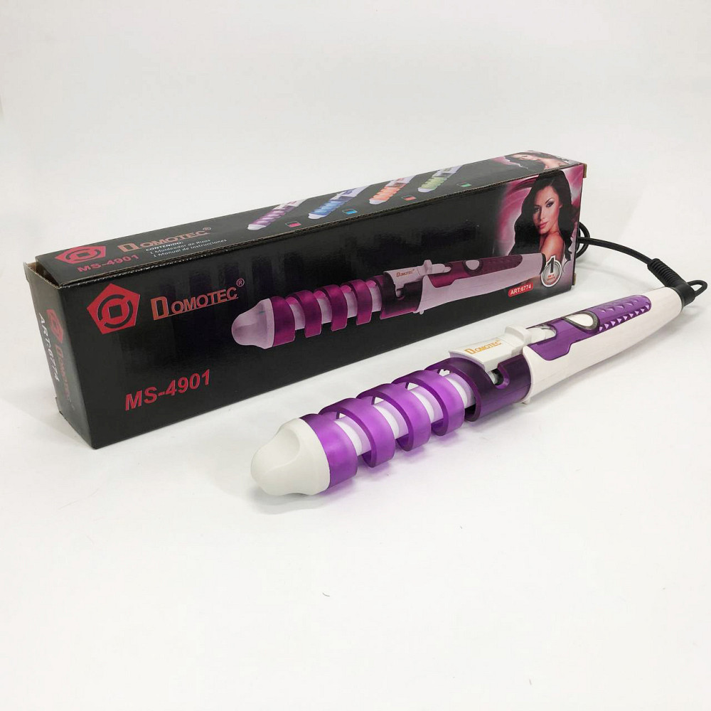 Щипці для завивки хвилястого волосся Domotec MS 4901, Плойка для створення об'ємних зачісок VS-30 Івано-Франківськ - фото 8