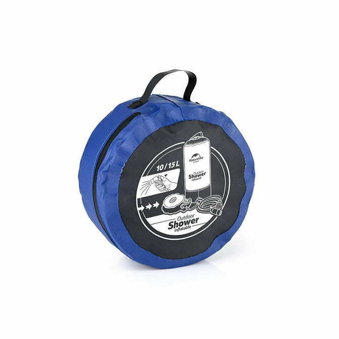 Кемпинговый душ Naturehike NH17L101-D (11л) Голубой Винница - изображение 3