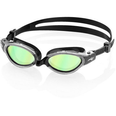 Окуляри для плавання Aqua Speed Triton 2.0 Mirror 283-53 60418 чорний, сірий OSFM (5905718604180) Вінниця - фото 1