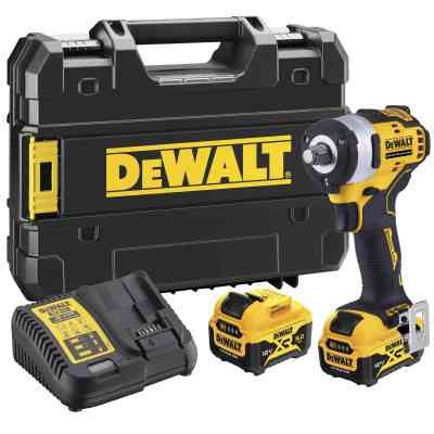Гайковерт DeWALT 12V XR Li-lon, безщітковий, 338 Нм, 2x5Ah, кейс TSTAK (DCF901P2) Вінниця