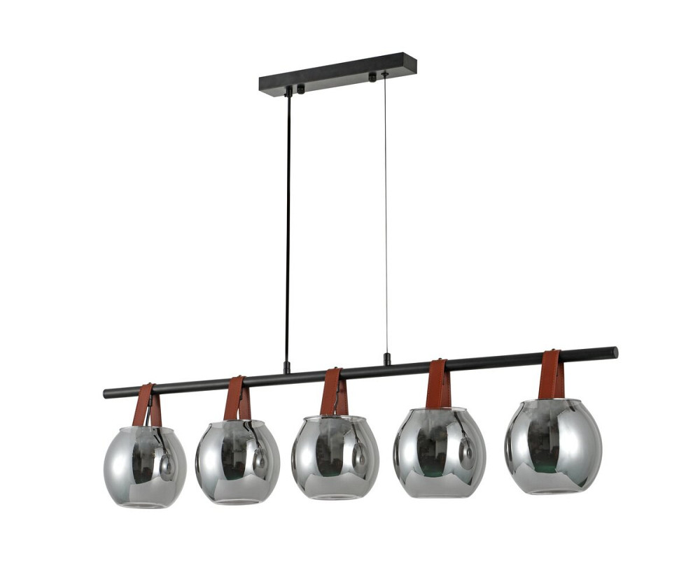 VALESO Люстра підвісна в стилі лофт G 321028/5 Matte Black Коломия - фото 2