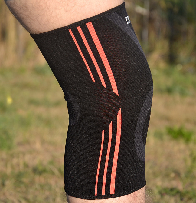 Наколінники Power System PS-6021 Knee Support Evo Black/Orange (пара) M Луцьк - фото 6