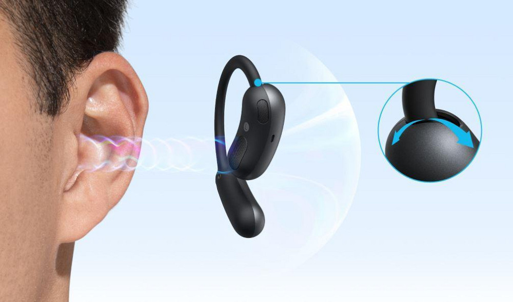 Bluetooth-гарнітура Anker SoundСore AeroFit 2 Black (A3874G11) ( Чорний ) Харків - фото 9