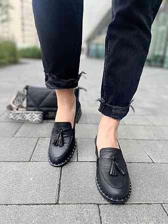 SOTHBY'S Туфлі жіночі Sothby 's чорні шкіра натуральна 37р. (5286) Коломия