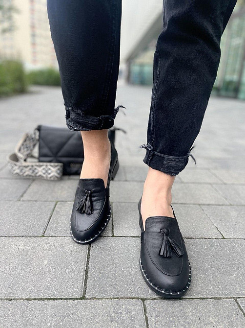 SOTHBY'S Туфлі жіночі Sothby 's чорні шкіра натуральна 37р. (5286) Коломия - фото 4