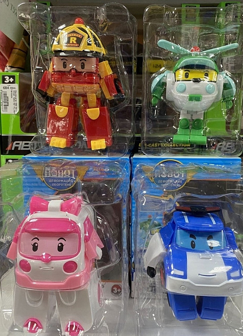 Трансформеры Робокар Поли (Robocar Poli) 4 - вида. Харьков - изображение 4