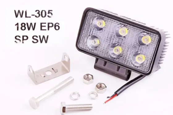 Фара денного світла 110* 78*51м Cyclone 6 Epistar 3W/1800lm/6000К (керований далекий) Вінниця