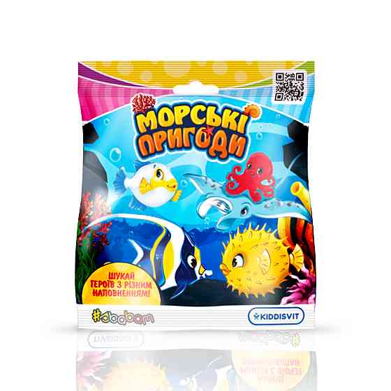 Стретч-іграшка у вигляді тварини – Морські пригоди Дніпро