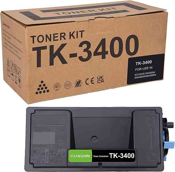 Совместимый тонер-картридж TK-3400 черного цвета для Kyocera ECOSYS PA4500/ PA4500x/MA4500/ MA4500x/ MA4500fx/ 1T0C0Y0NL0 Днепр