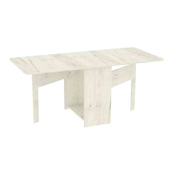 Стол-тумба №3, Дуб Крафт Білий, 1750х800х750 Львов