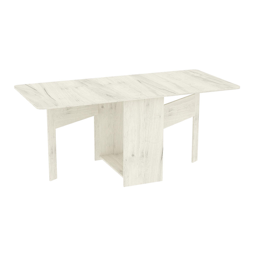 Стіл-тумба №3, Дуб Крафт Білий, 1750х800х750 Львів - фото 1