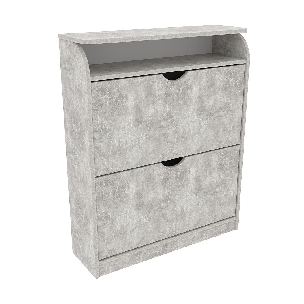 Тумба для обуви №1, Бетон, 800/250/1000 Львов - изображение 1