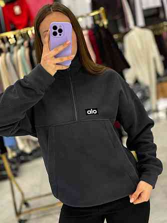 Жіноча стильна та комфортна худі в спортивному стилі Турецький фліс "PoIar" Графіт, 46/48 Одеса