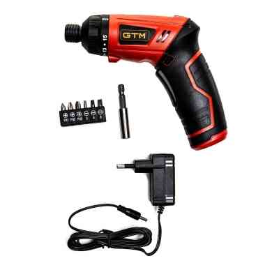 Викрутка акумуляторна GTM SD3,6/5, 3,6В, 1,3Ah, 5Нм, 0-210об/хв. (SD3,6/5) Вінниця