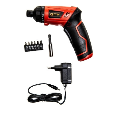 Отвертка аккумуляторная GTM SD3,6/5, 3,6В, 1,3Ah, 5Нм, 0-210об/мин. (SD3,6/5) Винница - изображение 4