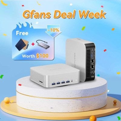 Комп'ютер GEEKOM Mini PC A8 / Ryzen7 8745HS, 32, 1TB, Radeon 780M, W11Pro (GMA8R78745HS-321T-EU) Вінниця - фото 5