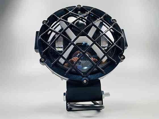 Фара головного світла LED, жовте та біле світло (ближній + дальній + DRL) 5.75 дюйма Мукачево