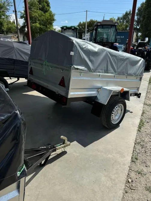 Новий причіп із оцинкованими бортами "ДніпрО" 200х130х40 Жашків - фото 3