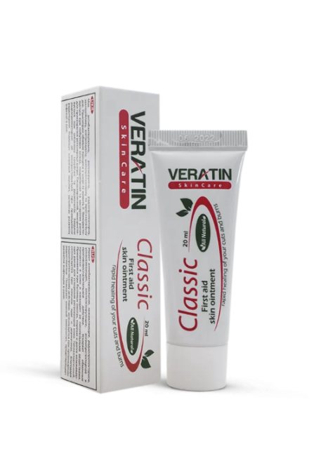 Крем для відновлення шкіри Veratin Classic (Вератин Класік), Flosvita, Veratin Skin Care, 20 мл туба Харків - фото 2