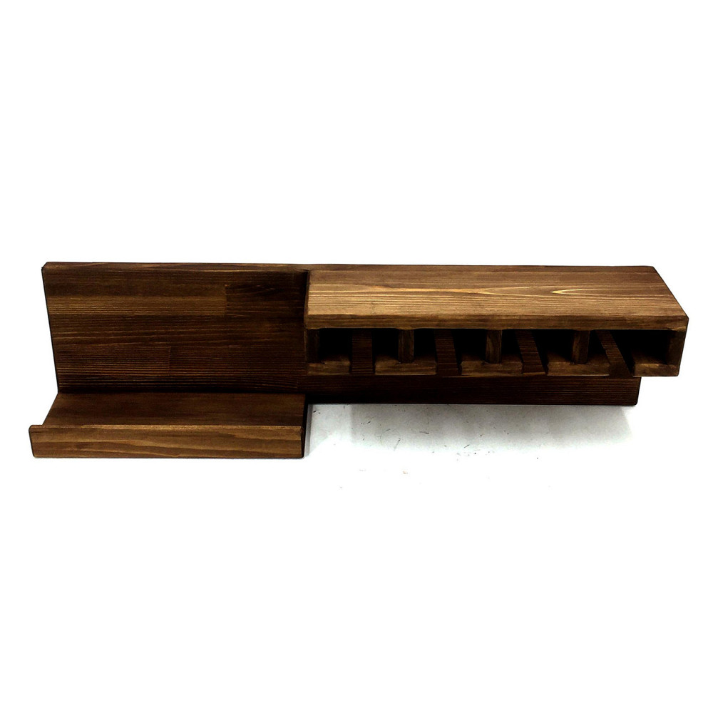 Настенная винная полка 