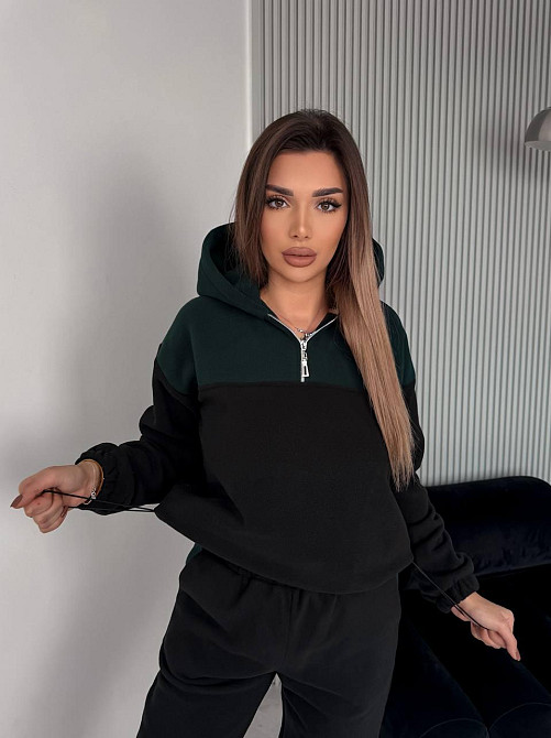 Женский теплый костюм двухцветный Одесса - изображение 3