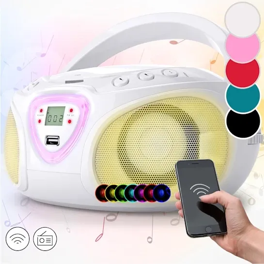 Уцінка! Бумбокс Auna Roadie CD Boombox з Німеччини Дніпро