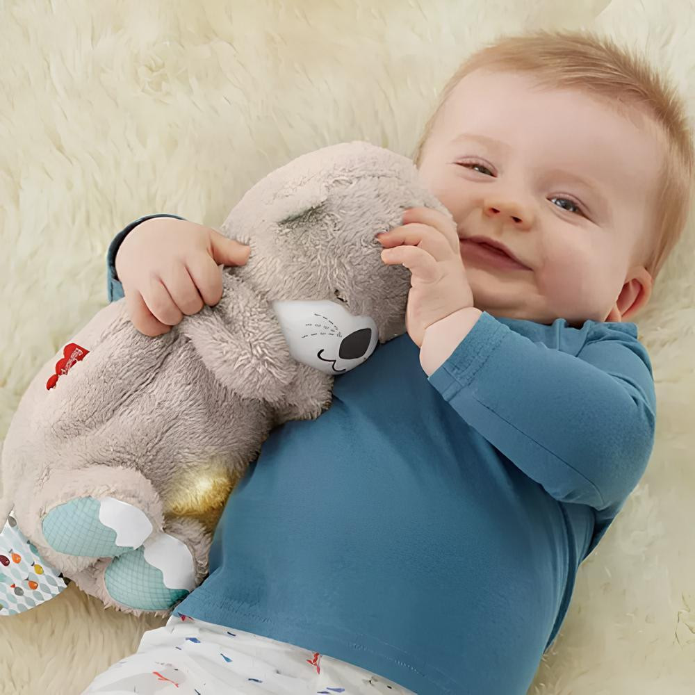 Мягкая игрушка-ночник Дышащая выдра (30см),от батареек SBR Киев - изображение 2