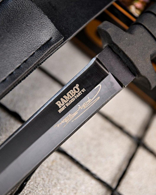 Ніж Rambo VI Black ПП4738 Одеса - фото 3