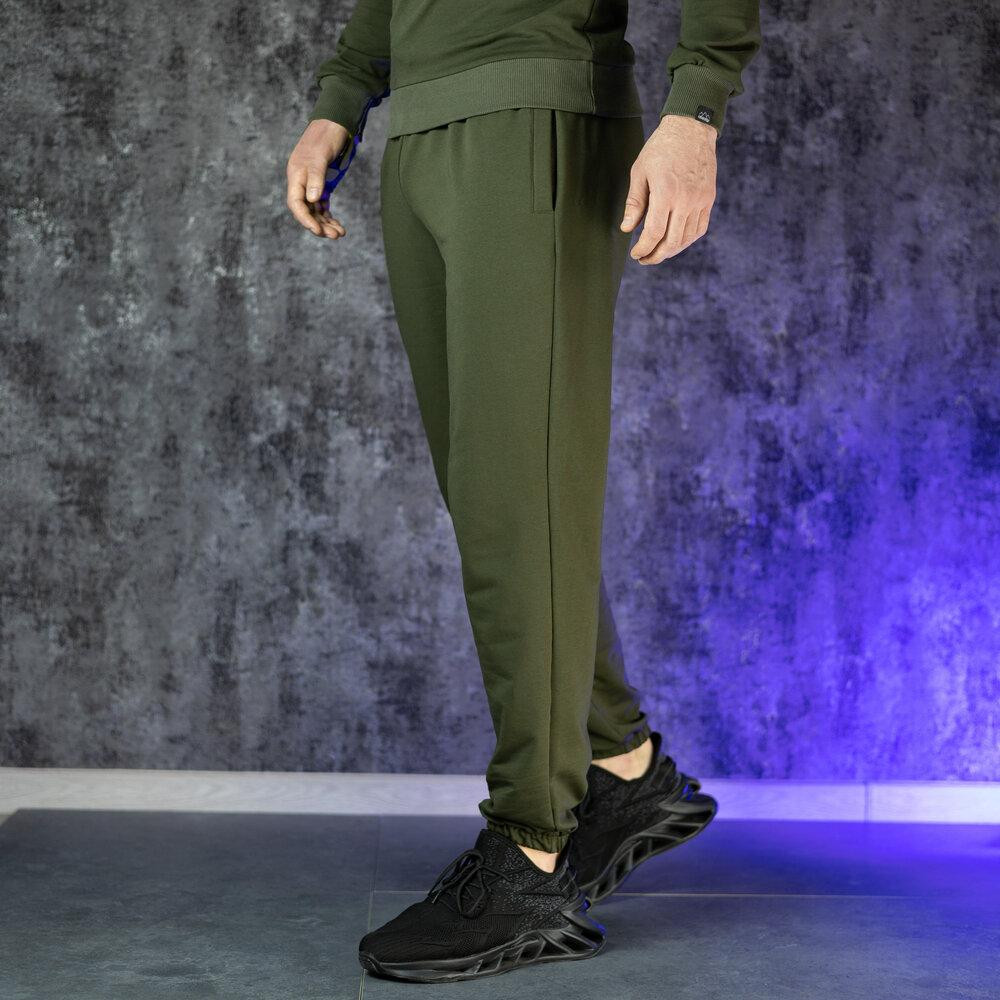 Чоловічі штани джогери з кишенями хакі Pobedov 95 Київ - фото 3