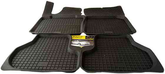 Килимки салону гумові Skoda Octavia (2) 04-/VW Golf V 03/Golf VI 08/Jetta 05,(BIG BOARD), к-т (4шт.) Київ