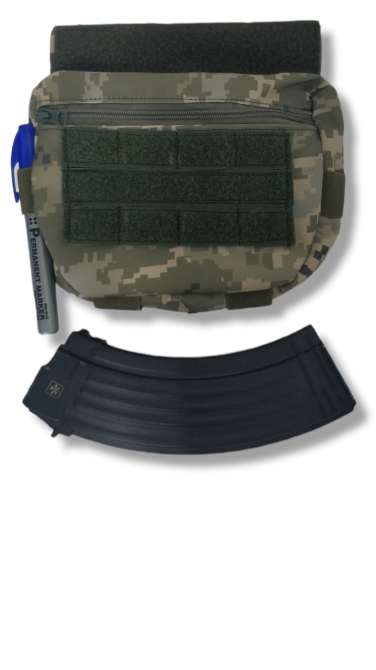 Підсумок під бронежилет напашник із системою моллі та велкро піксель тактичний універсальний Одеса - фото 17