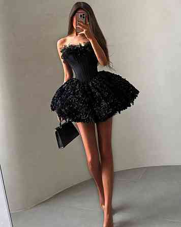 Женское стильное элегантное романтическое корсетное платье костюмное+фатин розы Черный, 44/46 Одесса