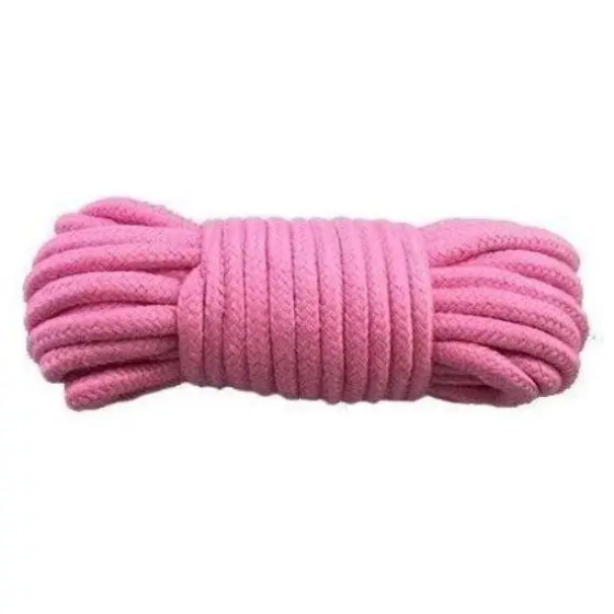 Мотузка для бондажу Bondage Rope 10 м Pink Sex Aura Київ