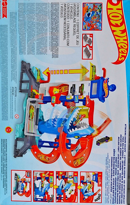 Трек Hot Wheels attacking shark escape акула Побега от свирепой акулы. Харьков - изображение 3