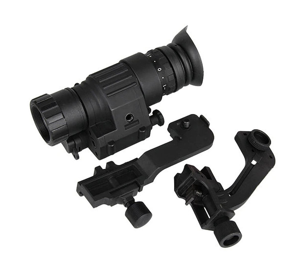 Монокуляр нічного бачення Night Vision PVS-14 4х (до 400м) + набір кріплень на шолом Вінниця - фото 5