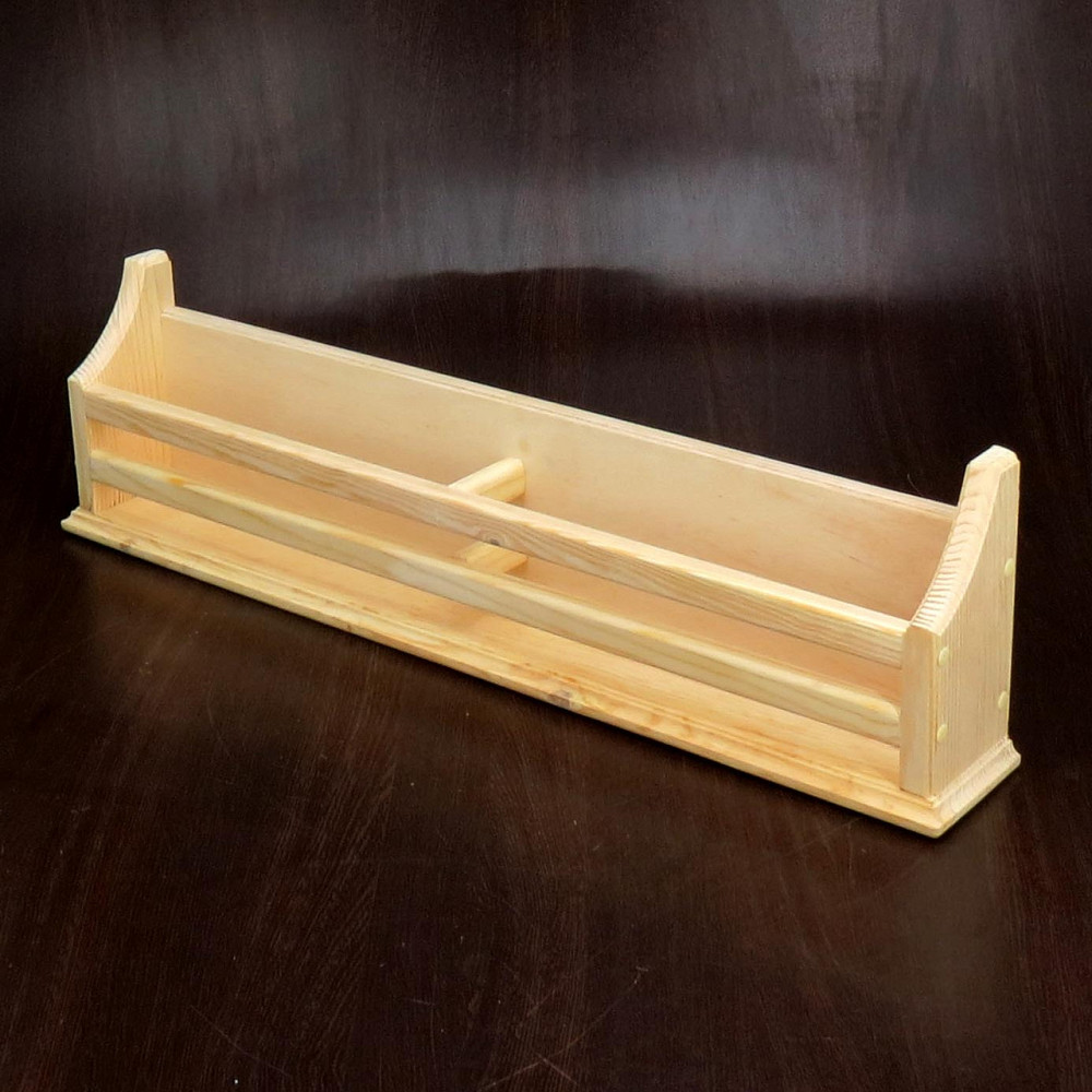 Настінна книжкова полиця "Маргарита 10х75" бланже Миколаїв - фото 1