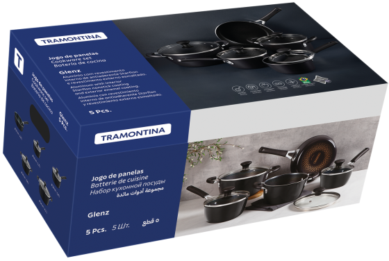 Набір посуду Tramontina Glenz (9 предметів) (6882214) Київ