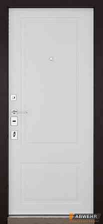 Двери входные, квартирные ABWEHR. Модель 509/520 RAMINA Цвет Бронзовый браш / Белый супермат. 960 Киев