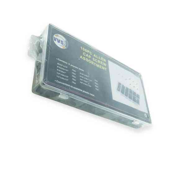 Гвинт шестигранник набір 106 шт, 9 розмірів vvs під Мукачево