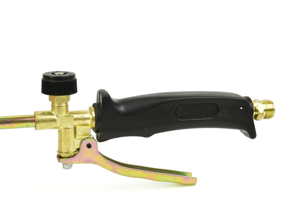 Газовий пальник покрівельних робіт "GeKo" довжиною 85см  на 2 сопла 60мм і шлангом 5,0м Київ - фото 5