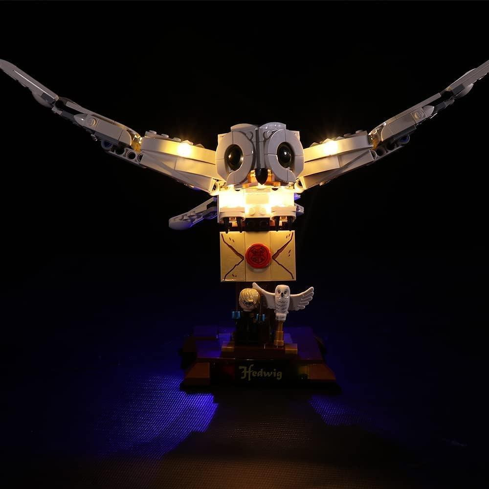 Набір підсвітки для LEGO 75979 Hedwig білий LED USB 5V мідний кабель декоративне освітлення для конструктора Київ - фото 6