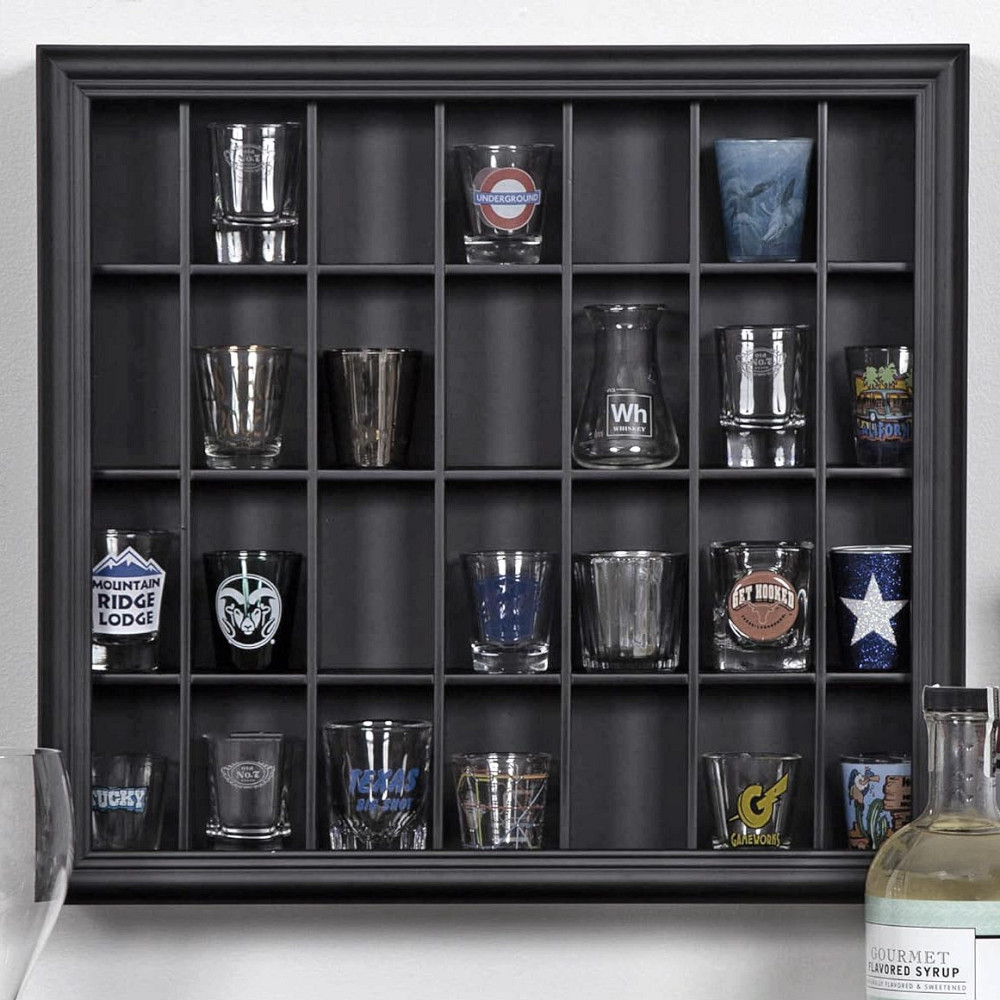 Полиця для чарок "Лорган" венге Миколаїв - фото 1