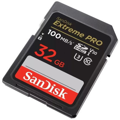 Карта пам'яті SanDisk 32GB SD class 10 UHS-I U3 V30 Extreme PRO (SDSDXXO-032G-GN4IN) Вінниця - фото 2