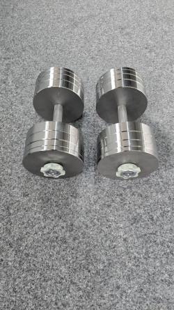 Гантелі набірні 2 по 32 кг металеві без покриття Kachai Zelezo Iron Pro Київ