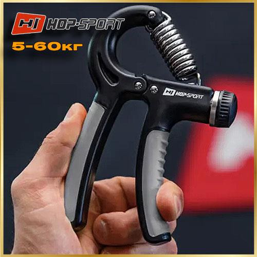 Эспандер с регулируемым сопротивлением 5 60 кг для тренировок рук, кистей и плеч Hop-Sport 5-60кг Киев - изображение 9